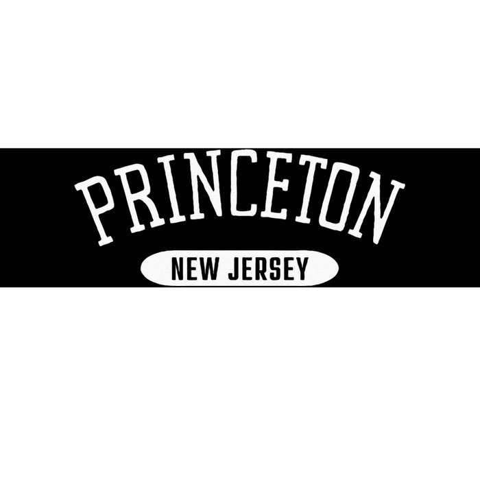 Princeton NJ College Style Princeton New Jersey NJ Bumper Sticker