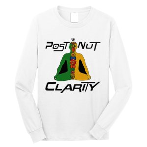 Post Nut Clarity Funny Post Nut Clarity Trending Post Nut Long Sleeve Shirt