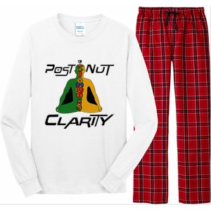 Post Nut Clarity Funny Post Nut Clarity Trending Post Nut Long Sleeve Pajama Set