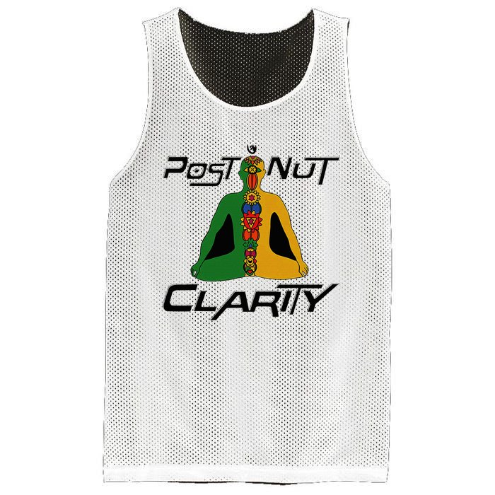 Post Nut Clarity Funny Post Nut Clarity Trending Post Nut Mesh Reversible Basketball Jersey Tank