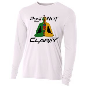 Post Nut Clarity Funny Post Nut Clarity Trending Post Nut Cooling Performance Long Sleeve Crew