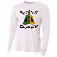 Post Nut Clarity Funny Post Nut Clarity Trending Post Nut Cooling Performance Long Sleeve Crew