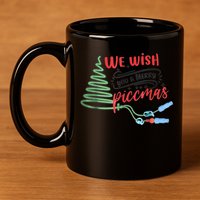 PICC Nurse Christmas Vascular Access ICU Rn Infusion Nurse 11oz C Handle Ceramic Mug