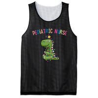 Pediatric Nurse Christmas Peds Dinosaur Rn Xmas Peds Nurse Mesh Reversible Basketball Jersey Tank