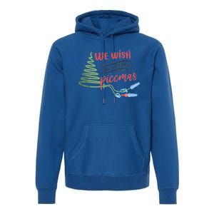 Picc Nurse Christmas Vat Team Vascular Access Infusion Nurse Gift Premium Hoodie