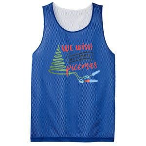 Picc Nurse Christmas Vat Team Vascular Access Infusion Nurse Gift Mesh Reversible Basketball Jersey Tank