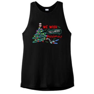 PICC Nurse Christmas Vascular Access ICU Rn Infusion Nurse Ladies PosiCharge Tri-Blend Wicking Tank