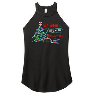 PICC Nurse Christmas Vascular Access ICU Rn Infusion Nurse Women's Perfect Tri Rocker Tank