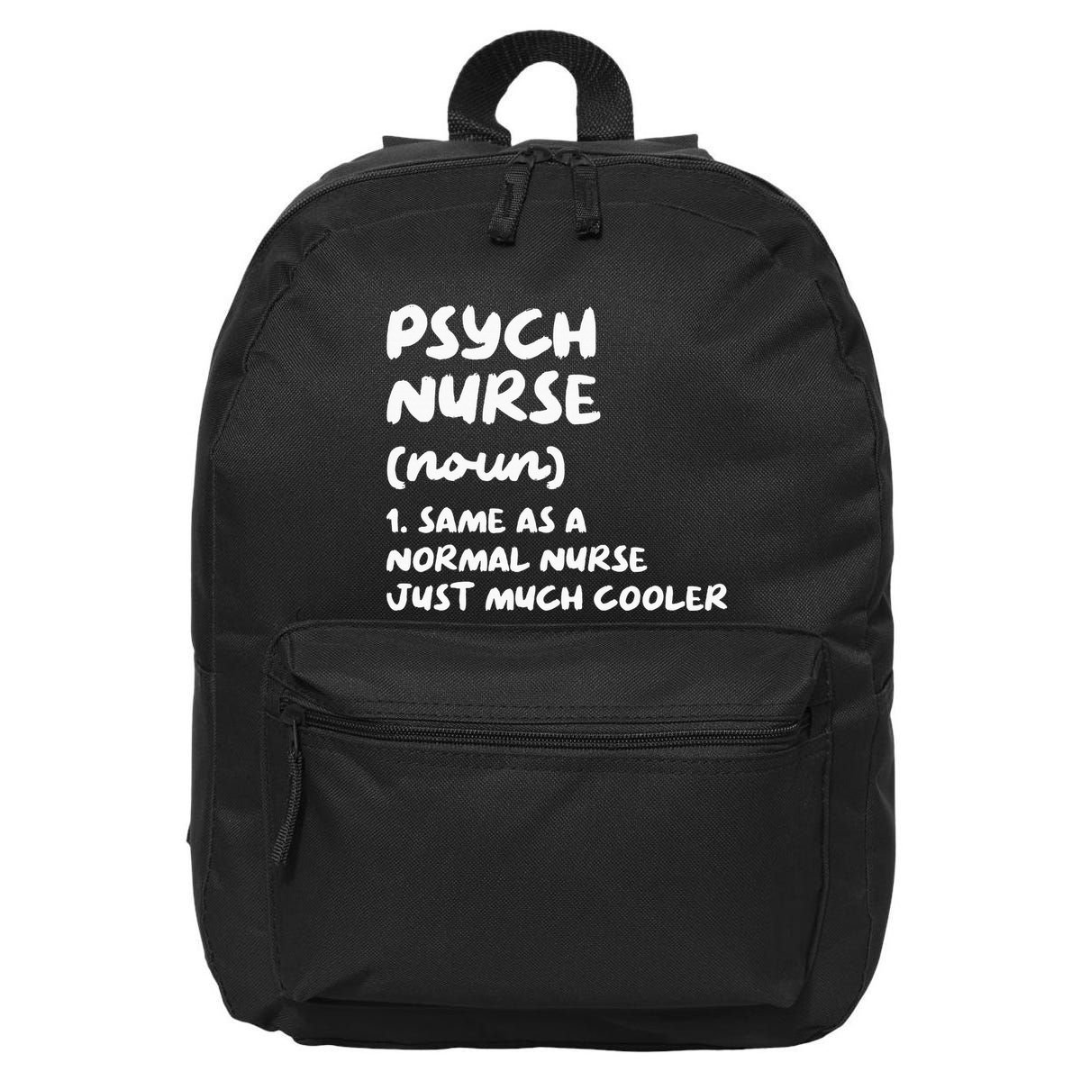 Psych Nurse Definition Nursing 16 in Basic Backpack