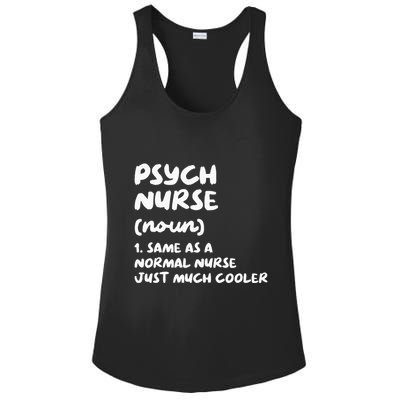 Psych Nurse Definition Nursing Ladies PosiCharge Competitor Racerback Tank