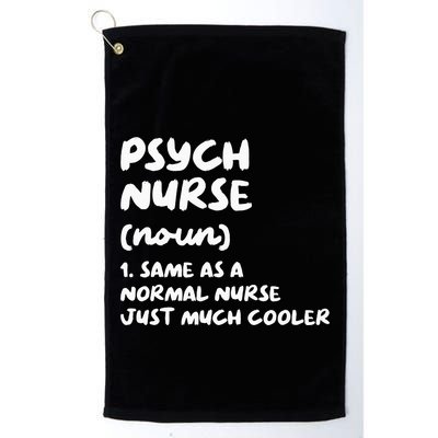 Psych Nurse Definition Nursing Golf Towel