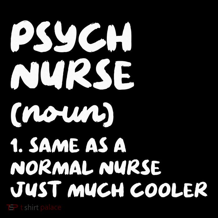 Psych Nurse Definition Nursing Women's V-Neck T-Shirt