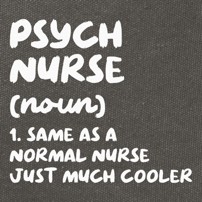 Psych Nurse Definition Nursing Cotton Canvas Backpack