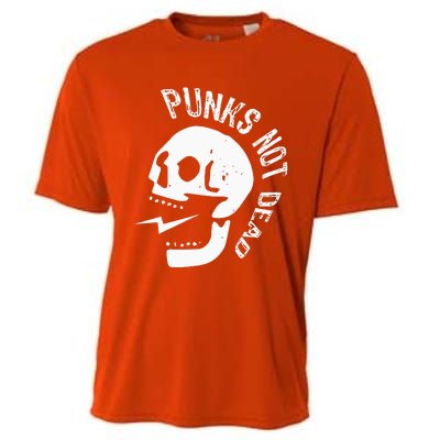 Punks Not Dead Skull Cooling Performance Crew T-Shirt