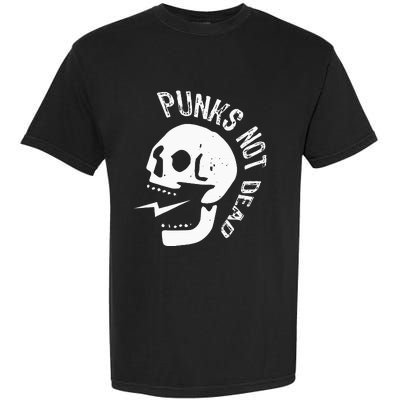 Punks Not Dead Skull Garment-Dyed Heavyweight T-Shirt