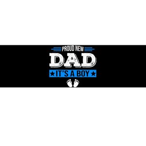 Proud New Dad Its A Cute Father's Day Baby Bumper Sticker