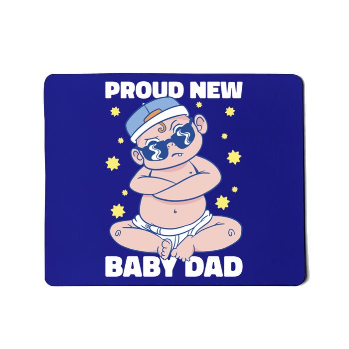 Proud New Dad For Father's Day Gift Mousepad