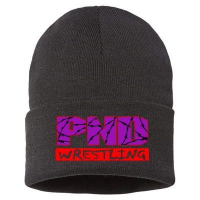 Pacific North Death Wrestling Sustainable Knit Beanie