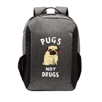 Pugs Not Drugs Funny Present For Dog Lover Tee Pets Vector Backpack