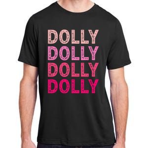 Personalized Name DOLLY  I Love Dolly  Adult ChromaSoft Performance T-Shirt