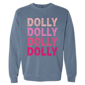 Personalized Name DOLLY  I Love Dolly  Garment-Dyed Sweatshirt