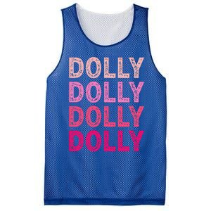 Personalized Name DOLLY  I Love Dolly  Mesh Reversible Basketball Jersey Tank