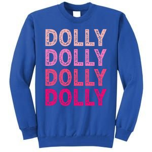 Personalized Name DOLLY  I Love Dolly  Tall Sweatshirt