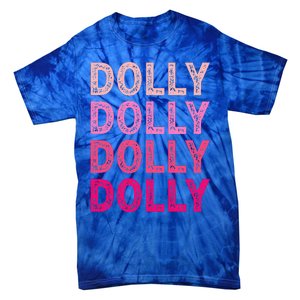 Personalized Name DOLLY  I Love Dolly  Tie-Dye T-Shirt