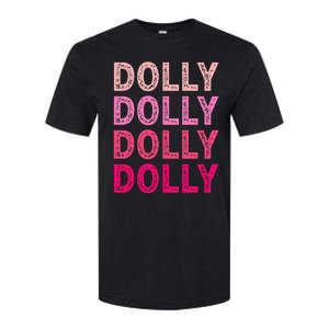 Personalized Name DOLLY  I Love Dolly  Softstyle CVC T-Shirt