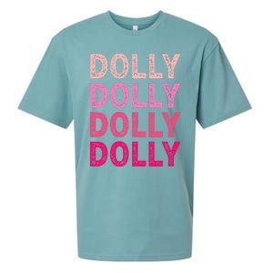 Personalized Name DOLLY  I Love Dolly  Sueded Cloud Jersey T-Shirt