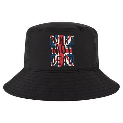Punks Not Dead British Flag Britain England Cool Comfort Performance Bucket Hat