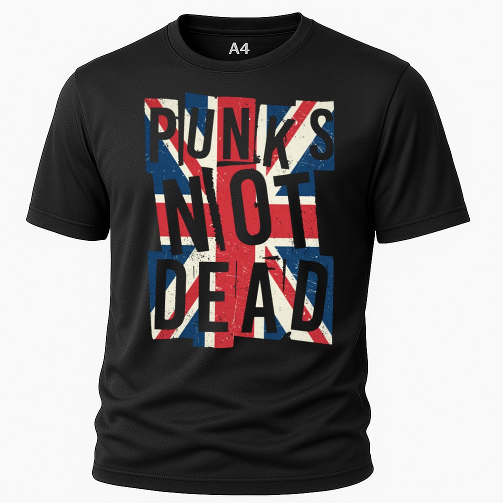 Punks Not Dead British Flag Britain England Performance Shirt
