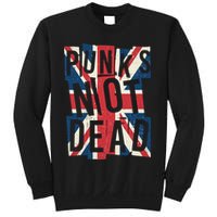 Punks Not Dead British Flag Britain England Sweatshirt
