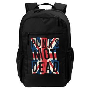 Punks Not Dead British Flag Britain England Daily Commute Backpack