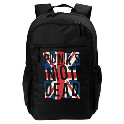 Punks Not Dead British Flag Britain England Backpack