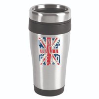 Punks Not Dead British Flag Britain England 16oz Travel Tumbler