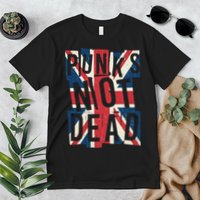 Punks Not Dead British Flag Britain England Premium T-Shirt