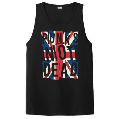 Punks Not Dead British Flag Britain England PosiCharge Competitor Tank