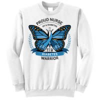 Proud Nurse Diabetes Warrior T1d Awareness Sweatshirt