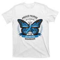 Proud Nurse Diabetes Warrior T1d Awareness T-Shirt