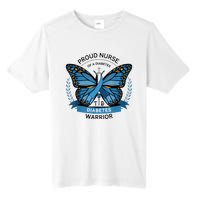 Proud Nurse Diabetes Warrior T1d Awareness Tall Fusion ChromaSoft Performance T-Shirt