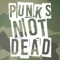Punks Not Dead Legacy Tie Dye Trucker Hat