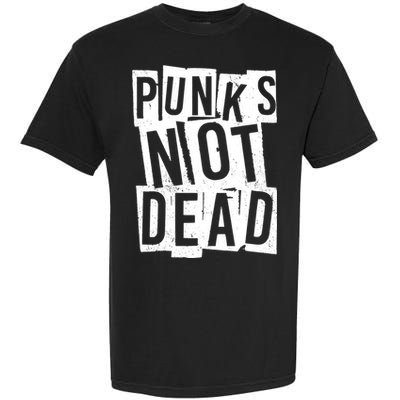 Punks Not Dead Garment-Dyed Heavyweight T-Shirt
