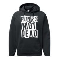 Punks Not Dead Performance Fleece Hoodie