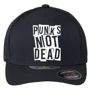 Punks Not Dead Flexfit Unipanel Trucker Cap