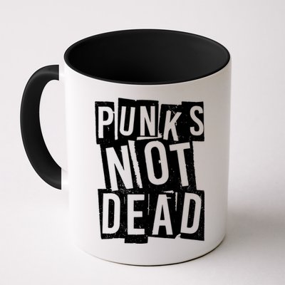 Punks Not Dead Mug