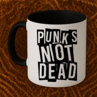 Punks Not Dead Mug