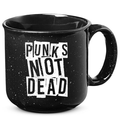 Punks Not Dead 15oz Campfire Ceramic Mug