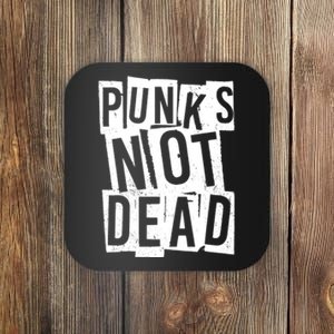 Punks Not Dead Coaster