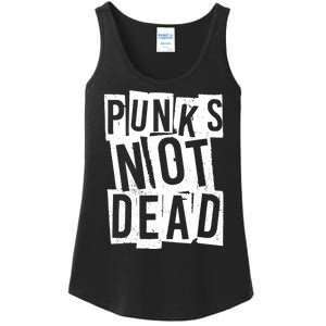 Punks Not Dead Ladies Essential Tank